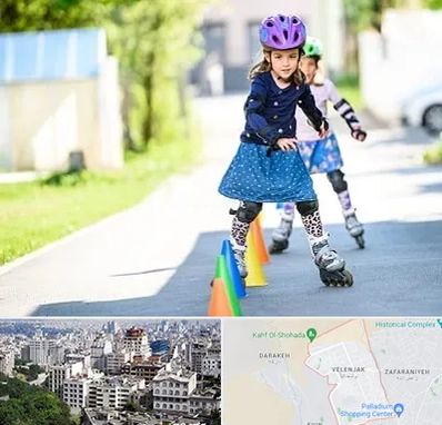 آموزشگاه اسکیت کودکان در ولنجک