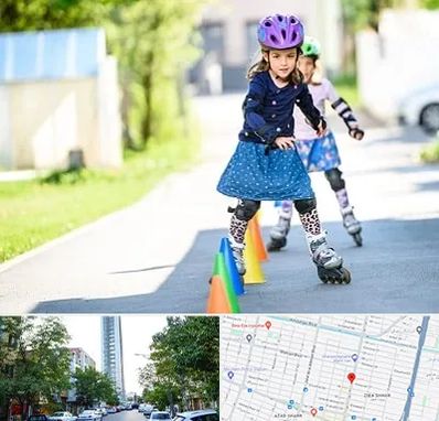 آموزشگاه اسکیت کودکان در امامت مشهد