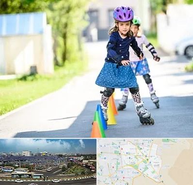 آموزشگاه اسکیت کودکان در منطقه 15 تهران