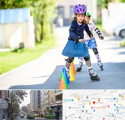 آموزشگاه اسکیت کودکان در فاطمی