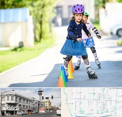 آموزشگاه اسکیت کودکان در 17شهریور