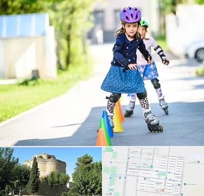 آموزشگاه اسکیت کودکان در مرداویج اصفهان