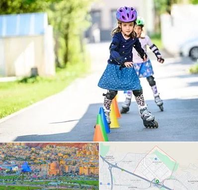 آموزشگاه اسکیت کودکان در رشدیه تبریز