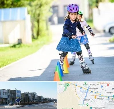 آموزشگاه اسکیت کودکان در شریعتی مشهد