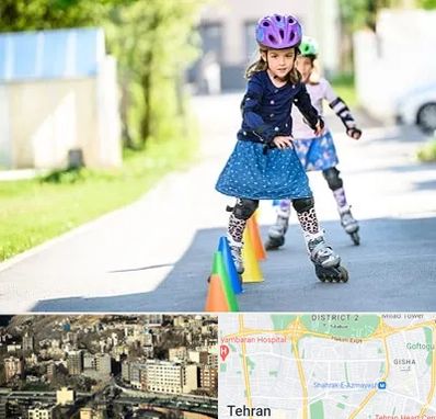 آموزشگاه اسکیت کودکان در مرزداران