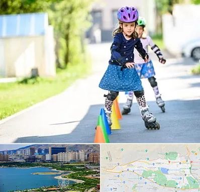 آموزشگاه اسکیت کودکان در منطقه 22 تهران