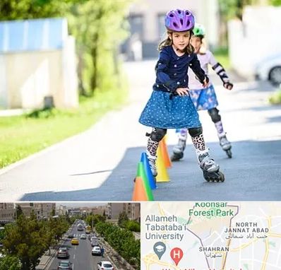 آموزشگاه اسکیت کودکان در شهران