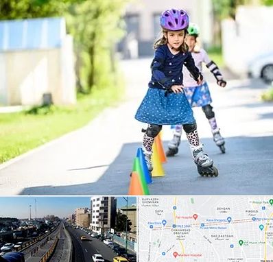 آموزشگاه اسکیت کودکان در پیروزی