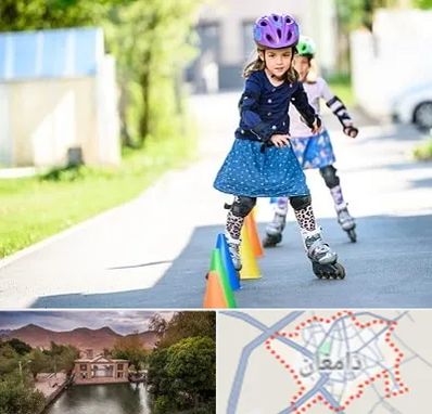 آموزشگاه اسکیت کودکان در دامغان