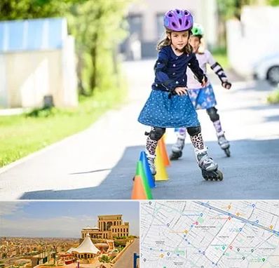 آموزشگاه اسکیت کودکان در هاشمیه مشهد