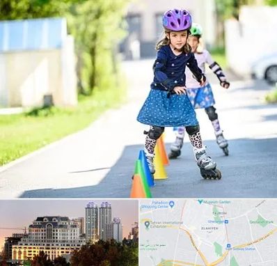 آموزشگاه اسکیت کودکان در فرشته