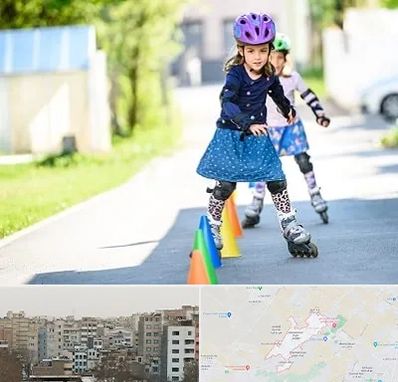 آموزشگاه اسکیت کودکان در محمد شهر کرج