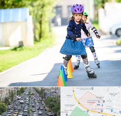 آموزشگاه اسکیت کودکان در گلشهر کرج