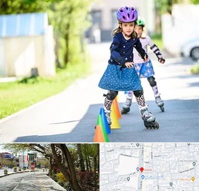 آموزشگاه اسکیت کودکان در خیابان توحید اصفهان