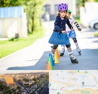 آموزشگاه اسکیت کودکان در تهرانپارس