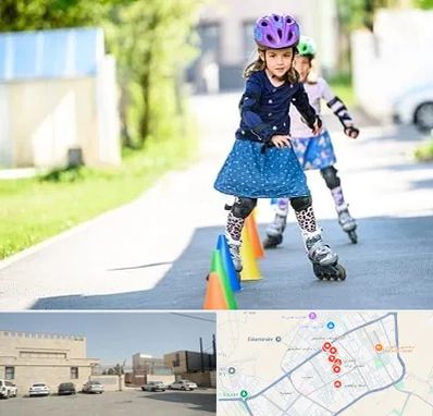 آموزشگاه اسکیت کودکان در نواب اسلامشهر