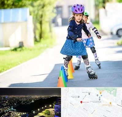 آموزشگاه اسکیت کودکان در هفت تیر مشهد