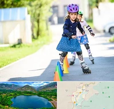 آموزشگاه اسکیت کودکان در رودبار