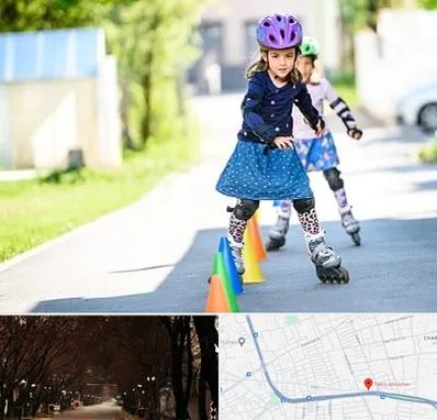 آموزشگاه اسکیت کودکان در ابوریحان تبریز