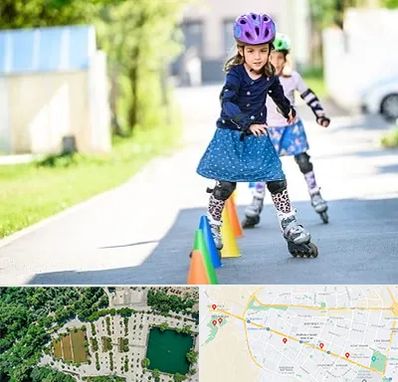 آموزشگاه اسکیت کودکان در وکیل آباد مشهد