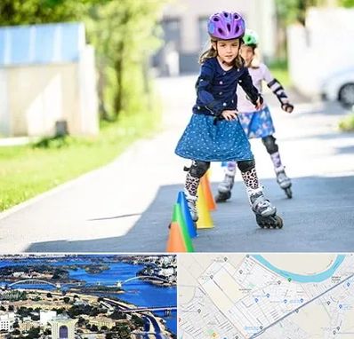 آموزشگاه اسکیت کودکان در کوروش اهواز