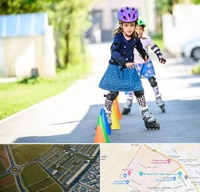 آموزشگاه اسکیت کودکان در الهیه مشهد
