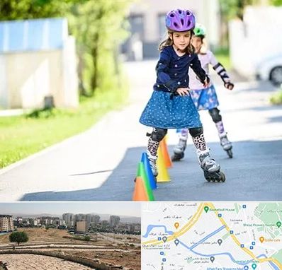 آموزشگاه اسکیت کودکان در کوی وحدت شیراز