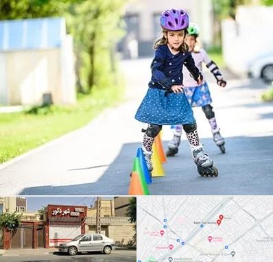 آموزشگاه اسکیت کودکان در باجک قم