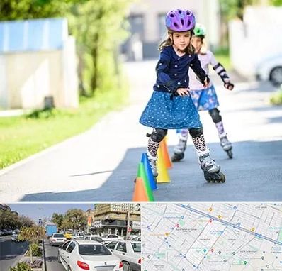 آموزشگاه اسکیت کودکان در مفتح مشهد