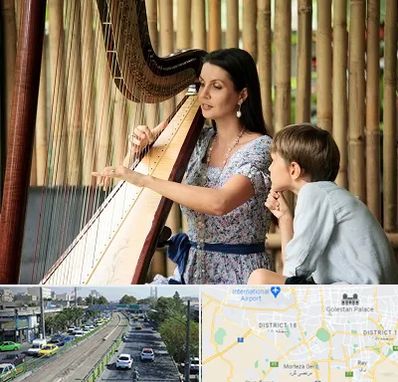 آموزشگاه چنگ در جنوب تهران 