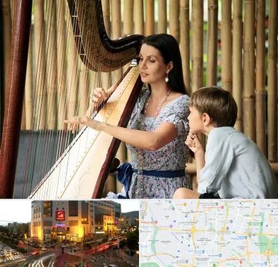 آموزشگاه چنگ در جنت آباد تهران 