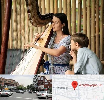 آموزشگاه چنگ در خیابان آذربایجان