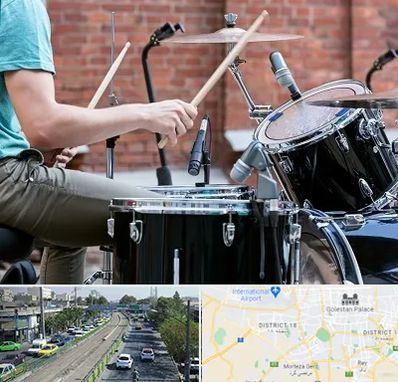 آموزشگاه درامز در جنوب تهران 