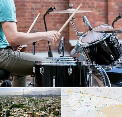 آموزشگاه درامز در منطقه 8 تهران 