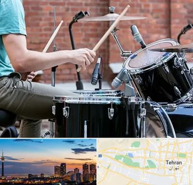 آموزشگاه درامز در غرب تهران 