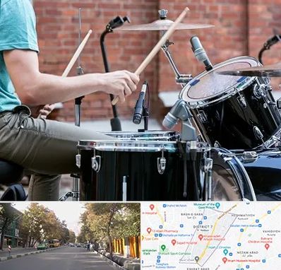 آموزشگاه درامز در شریعتی 