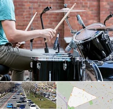 آموزشگاه درامز در احمدآباد مشهد