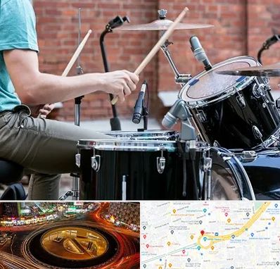 آموزشگاه درامز در میدان ولیعصر 