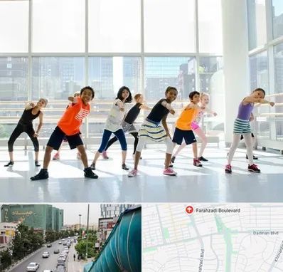 مربی زومبا در بلوار فرحزادی