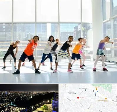 مربی زومبا در هفت تیر مشهد