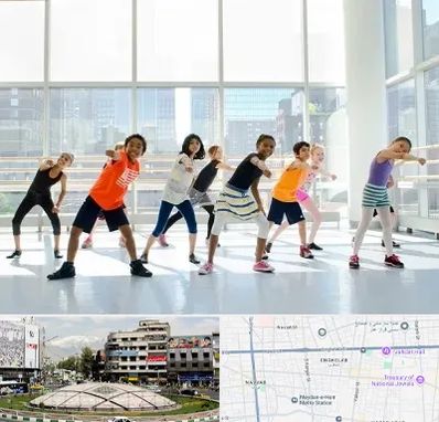 مربی زومبا در مرکز تهران