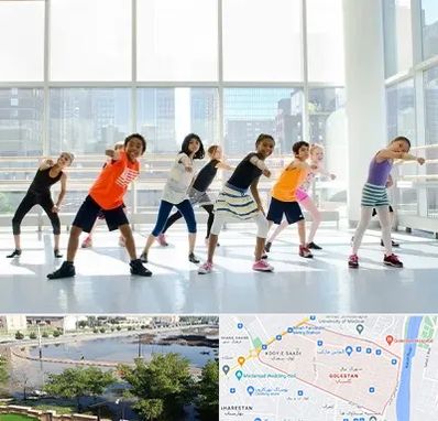 مربی زومبا در گلستان اهواز