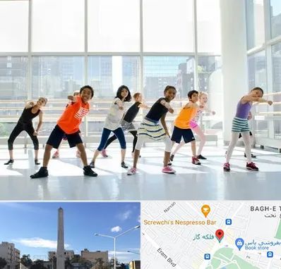 مربی زومبا در فلکه گاز شیراز