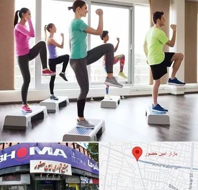 مربی ایروبیک در امین حضور