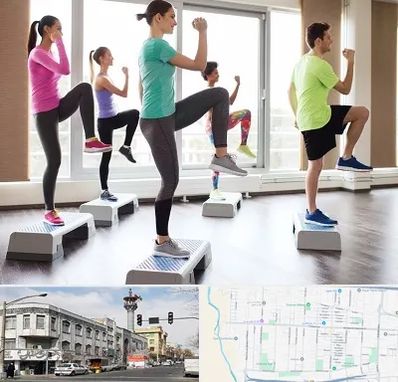 مربی ایروبیک در 17شهریور