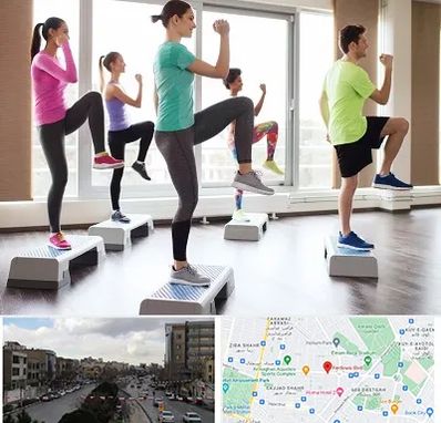 مربی ایروبیک در بلوار فردوسی مشهد