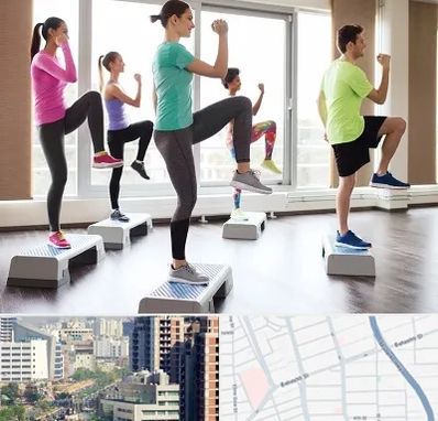 مربی ایروبیک در خیابان بهشتی