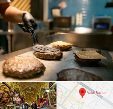 آموزشگاه فست فود در بازار وکیل شیراز