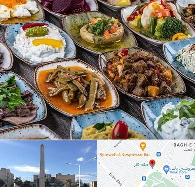 آموزشگاه غذای ترکی در فلکه گاز شیراز