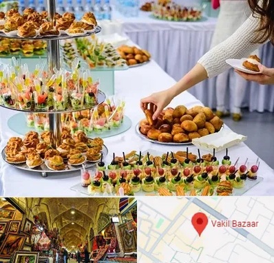 آموزشگاه پخت فینگر فود در بازار وکیل شیراز